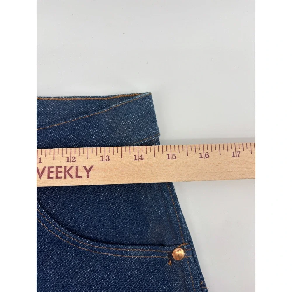 Wrangler Pro Rodeo Straight Leg Jeans Mens Blue Cowboy Cut 13MWZ 30x38